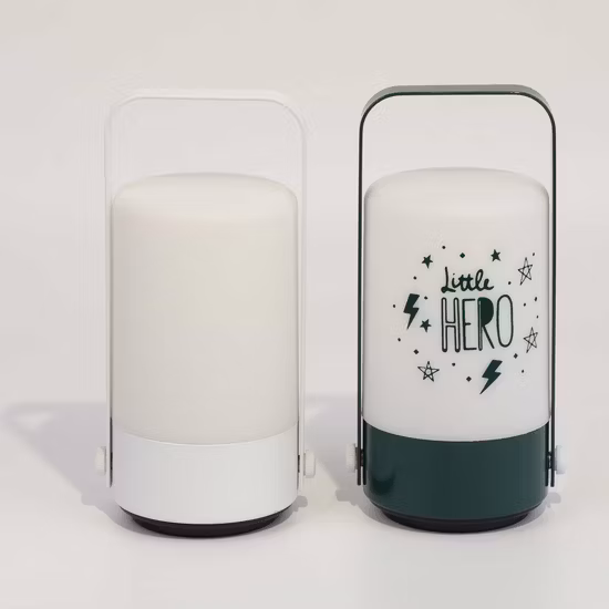 Schreibtischleuchte, Nachttisch, Büro, Arbeitszimmer, kabelloses Laden, moderne LED-Tischlampe